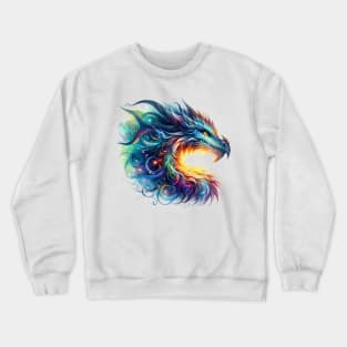 Mythical Majesty: Dragon Graphic Tees Crewneck Sweatshirt